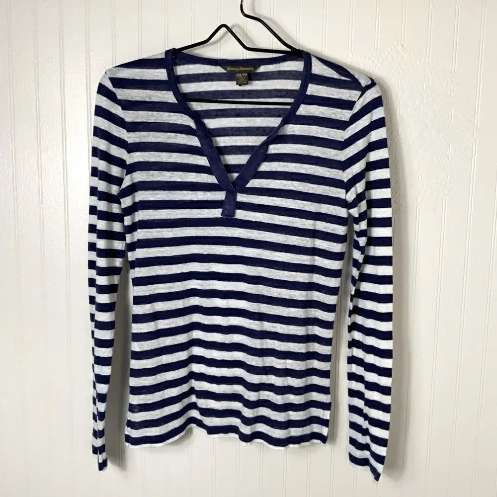 Women’s Tommy Bahama linen long sleeve shirt
